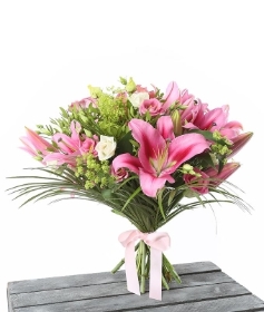 *Pink Mix Natural Hand Tied*